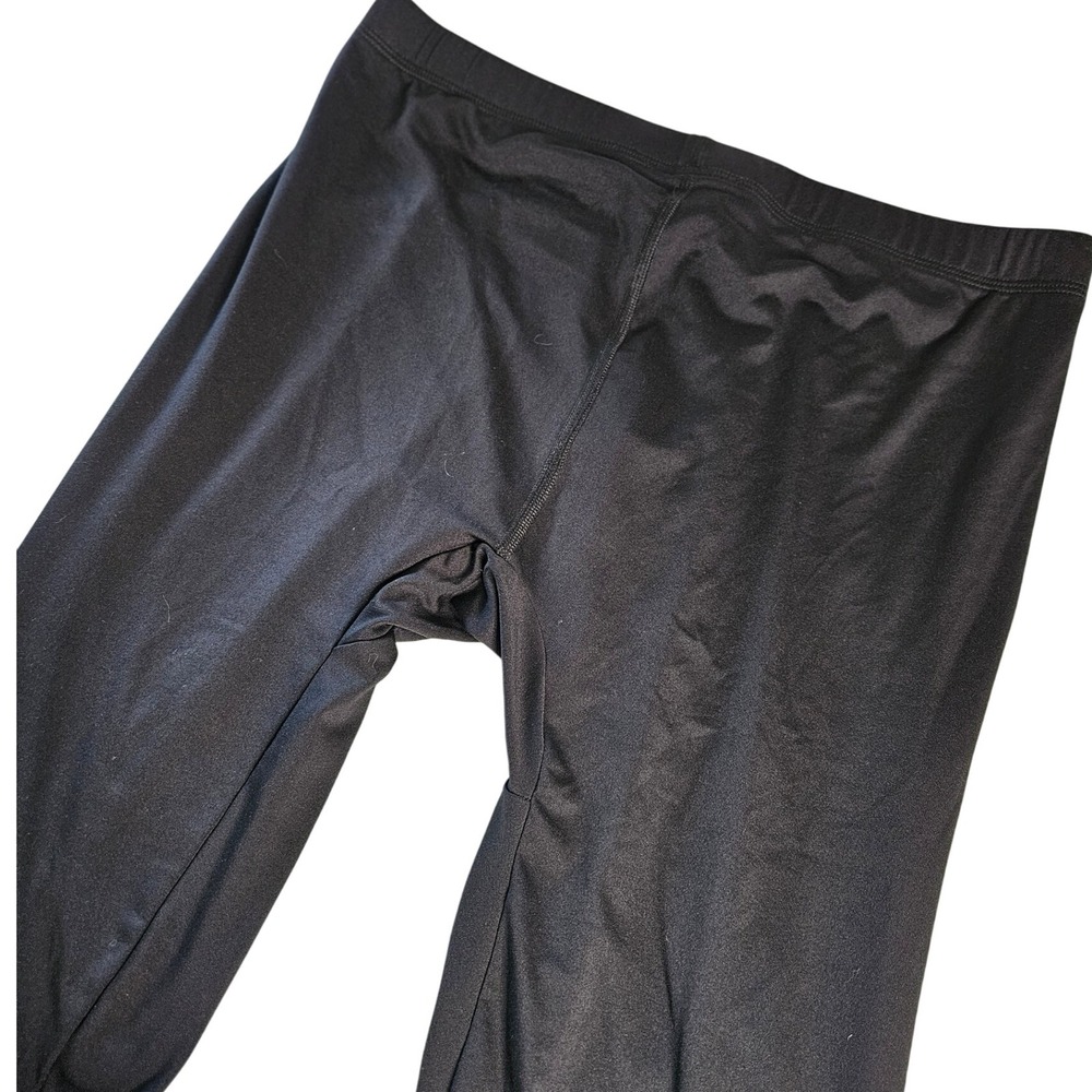 Watson's Micro Polyester Spandex Leggings Athletic‎ Black Large